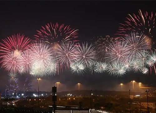 尼玛县焰火晚会